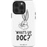 Looney Tunes Bugs Bunny Whats Up Doc iPhone 15 Pro Impact Case